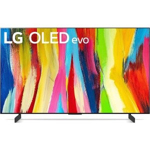 近史低价 LG OLED C2 42" 4K HDR 智能电视 2022款