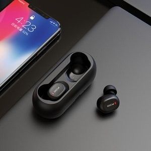 QCY T1 分体式 无线蓝牙耳机 黑色