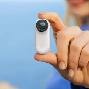 Insta360 GO 2 拇指防抖相机，2K 视频拍摄，4 米防水