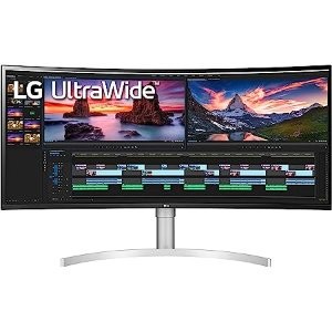 LG 38WN95C-W 38" 3840 x 1600 144Hz IPS 曲面显示器