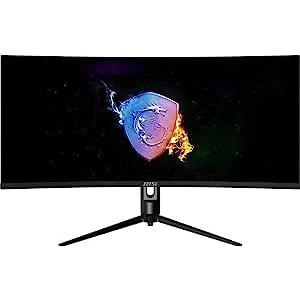 MSI MAG342CQPV 34" 2K 100Hz 21：9 超宽屏曲面显示器