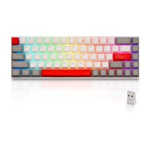 ROYAL KLUDGE RK 68键机械键盘 RGB背光