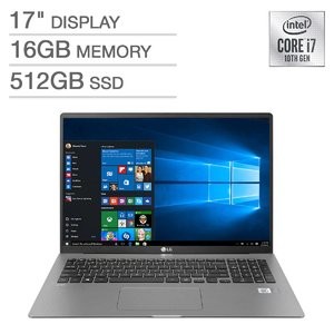 预告：LG gram 17Z90N 超极本 (i7-1065G7, 16GB, 512GB)