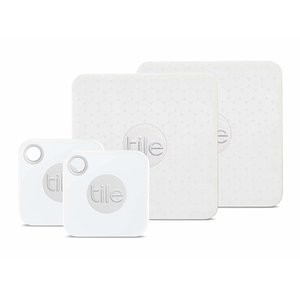 史低价：Tile Mate 2个 + Tile Slim 2个 物品追踪器套装