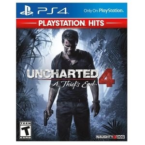 白菜价：《神秘海域 盗贼末路》PS4 实体二手盘