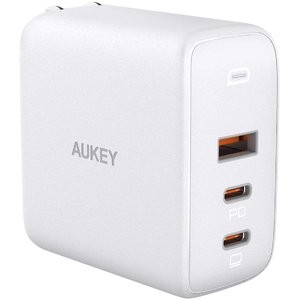 AUKEY 90W 3-Port PD GaN USB-C 快充充电头