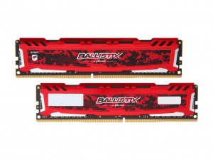 Ballistix Sport LT 32GB (2x16GB) DDR4 3200, BLS2K16G4D32AESE