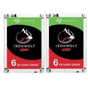 Seagate IronWolf 6TB 7200转 机械硬盘 两个装