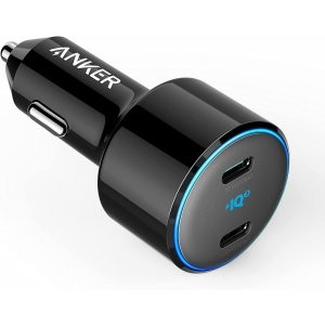Anker 50W PowerDrive+ III Duo 双口车载充电器