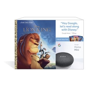 Google Home Mini + 3部迪士尼Golden Book
