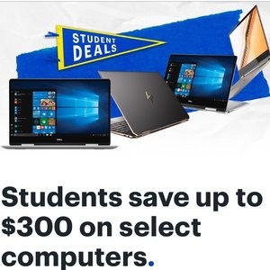Best Buy 学生优惠 旗舰款超极本最高减$300