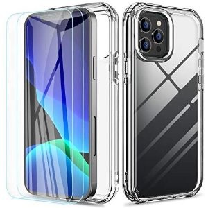 RAXFLY iPhone 12 Pro Max 透明壳 + 2张屏幕保护膜