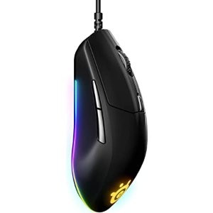 史低价：SteelSeries Rival 3 有线鼠标 8500CPI 1:1追踪