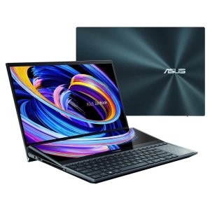 ASUS ZenBook Pro Duo 15.6吋 OLED 4K触屏本(i9-12900H, 3070Ti, 32GB, 1TB)