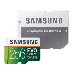 Samsung EVO Select 256GB microSDXC 存储卡