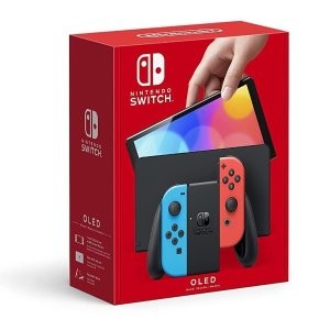 Nintendo Switch OLED 红蓝/黑白 配色 Amazon 优质翻新