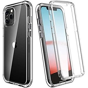 Hocase 苹果 iPhone 12/12pro 透明手机壳(含屏幕保护罩)