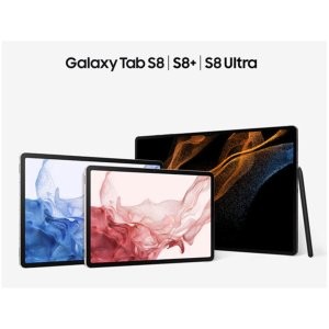 Samsung Galaxy Tab S8 安卓平板 128GB + 44mm 智能手表