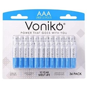VONIKO AAA干电池套装 36节