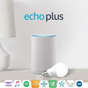 2代 Echo Plus 多色可选，还送 Philip 智能灯泡或智能插座