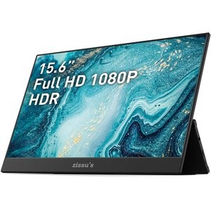 Zissu's 15.6" 1080P HDR IPS USB-C 超薄便携显示器