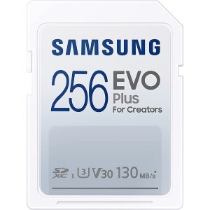SAMSUNG EVO Plus SDXC 256GB 存储卡 新款130MB/s