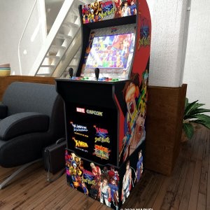 Arcade 1Up《X战警 VS 街霸》大型街机框体