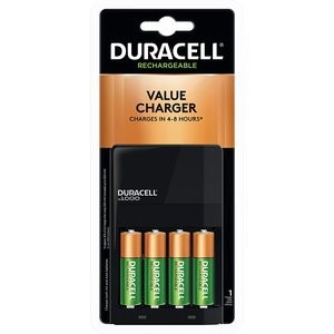 Duracell 金霸王电池充电器 + 5号可充电电池4节装