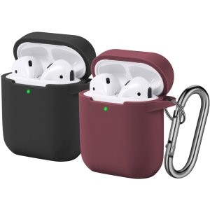 Funbiz AirPods 1代 & 2代 硅胶保护套 2个