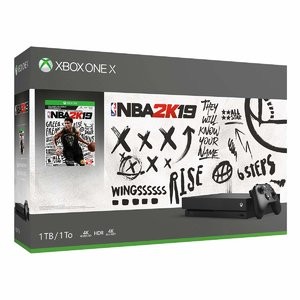 史低价：Xbox One X 1TB 《2K19》主机套装