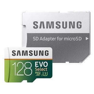Samsung EVO U3 100MB/s microSD 闪存卡带适配器