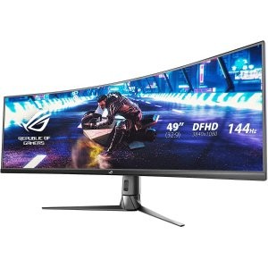 Asus ROG Strix XG49VQ 49” 21：9 144Hz 曲面电竞显示器