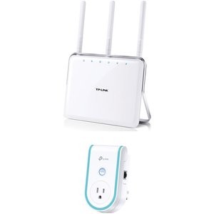 TP-Link ARCHER C8 AC1750路由器 + 信号增强器套装
