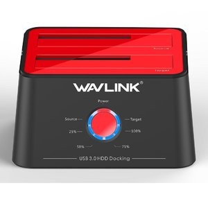 WAVLINK USB 3.0 SATA 双槽外置硬盘扩展坞