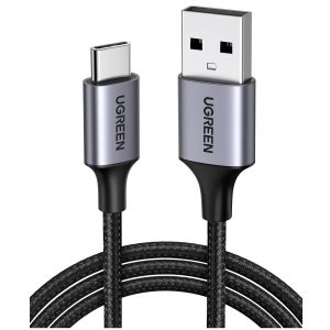 白菜价：UGREEN USB Type C Cable 尼龙数据线 2件装