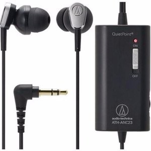 Audio-Technica铁三角 ATH-ANC23 入耳式主动降噪耳机