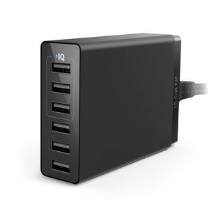 Anker 30W 6口 USB 充电器 1.5m 可分离电源线