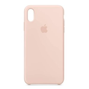 Apple iPhone Xs Max 官方液态硅胶壳 粉色
