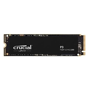 Crucial P3 1TB PCIe3.0 3D NAND NVMe M.2 固态硬盘