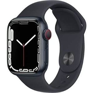 Apple Watch Series 7 GPS + 蜂窝数据版, 41mm 午夜黑