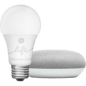 Google 智能家居入门套装 (Home Mini + C-Life A19)
