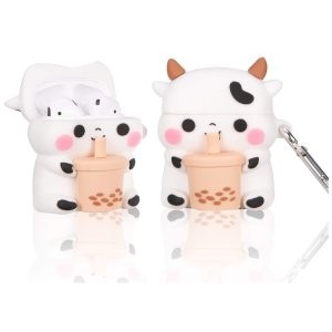 Polgeet 超萌牛牛造型 Airpods 1/2硅胶保护套