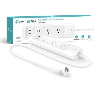TP-Link Kasa KP303 智能浪涌保护插座 3个交流电+2个USB