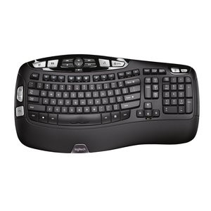 Logitech K350 人体工学无线键盘