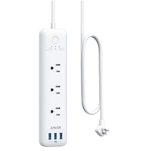 Anker Power Strip 3交流 + 3USB 防电涌插座