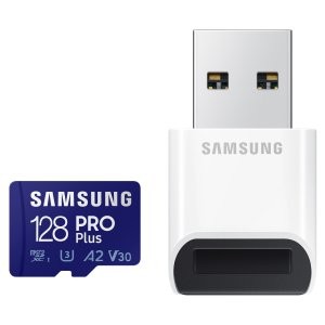 SAMSUNG PRO Plus 128GB microSDXC 储存卡+读卡器