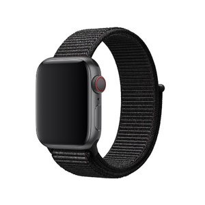 Apple Watch 黑色回环式运动表带 支持38mm/40mm