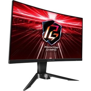 限今天：ASRock Phantom PG27Q15R2A 27" 2K 165Hz WiFi 曲面显示器