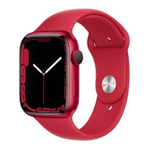 折扣升级：Apple Watch 7 45mm 红色铝合金表壳+运动硅胶表带