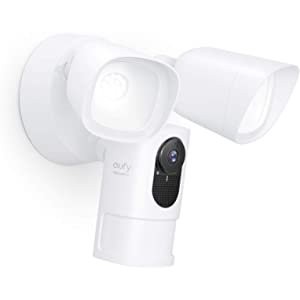 eufy Security Floodlight 带照明灯 1080p 户外智能摄像头